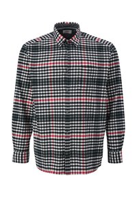 s.Oliver KARO STRETCH - Overhemd - weiß