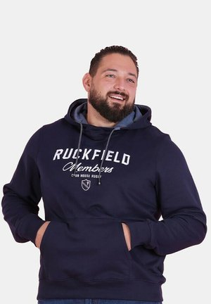 Sweat à capuche - bleu marine