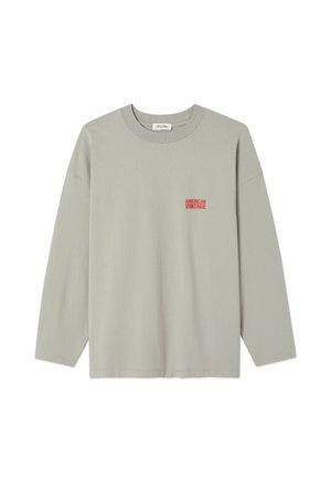 American Vintage, T-SHIRT FEMME GIXY - Longsleeve - mineral