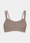 ZENVY STRAPPY - Brassières de sport à maintien léger - mink brown/white