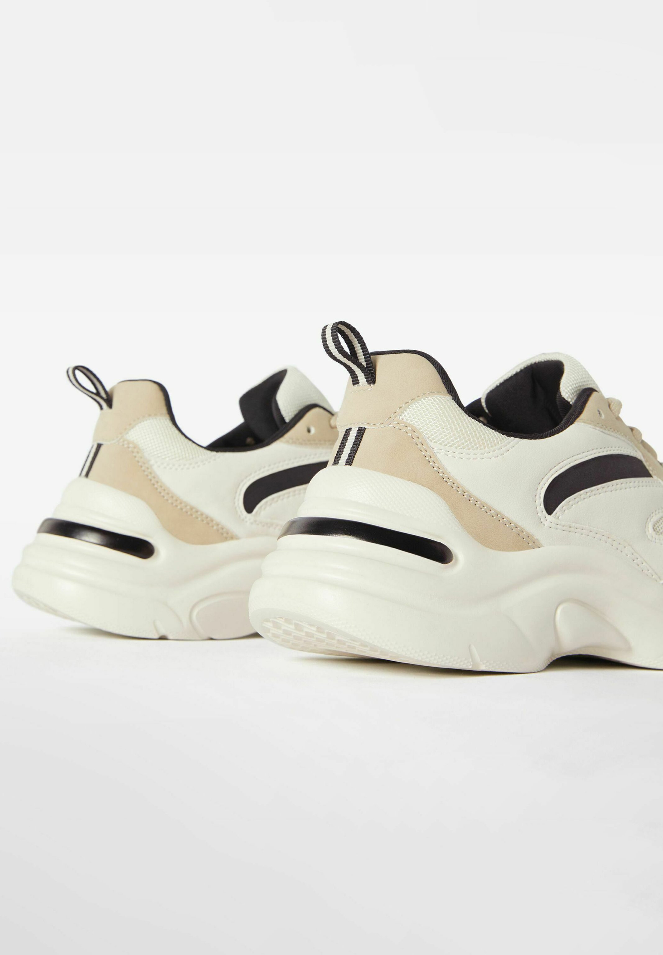 Bershka Sneakers laag - white/wit - Zalando.nl