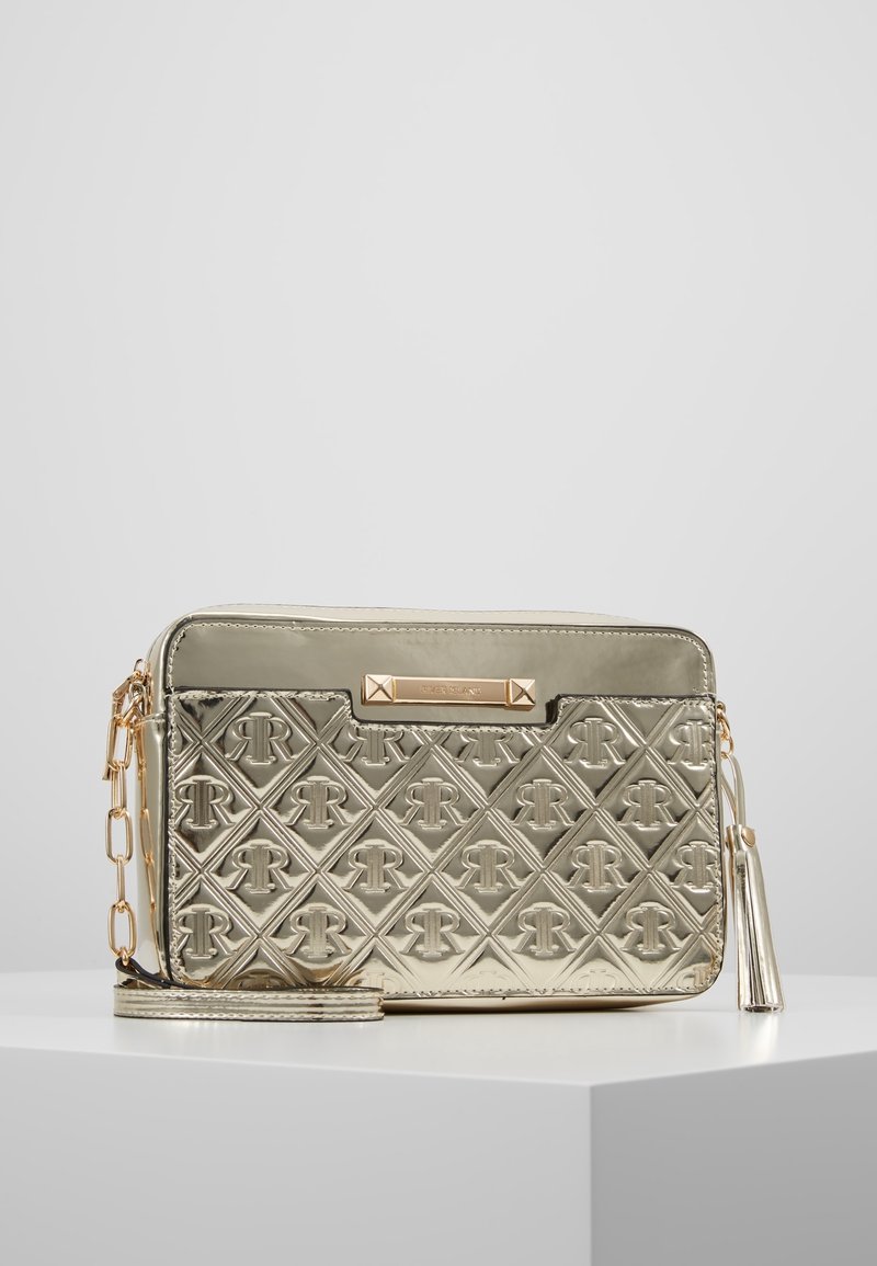 River Island Bandolera - gold-coloured