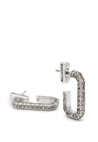 AllSaints PAVE LINK HUGGIES - Pendientes - silver-coloured