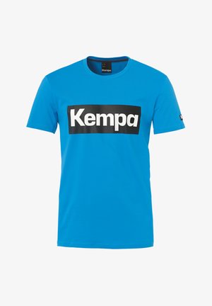 Kempa FUSSBALL PROMO - T-Shirt sport - blauschwarzweiss
