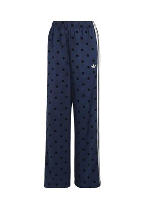adidas Originals, SATIN POLKA DOTS WIDE LEG PANT - Pantaloni - night indigo