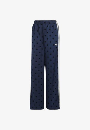adidas Originals, SATIN POLKA DOTS WIDE LEG PANT - Pantaloni - night indigo