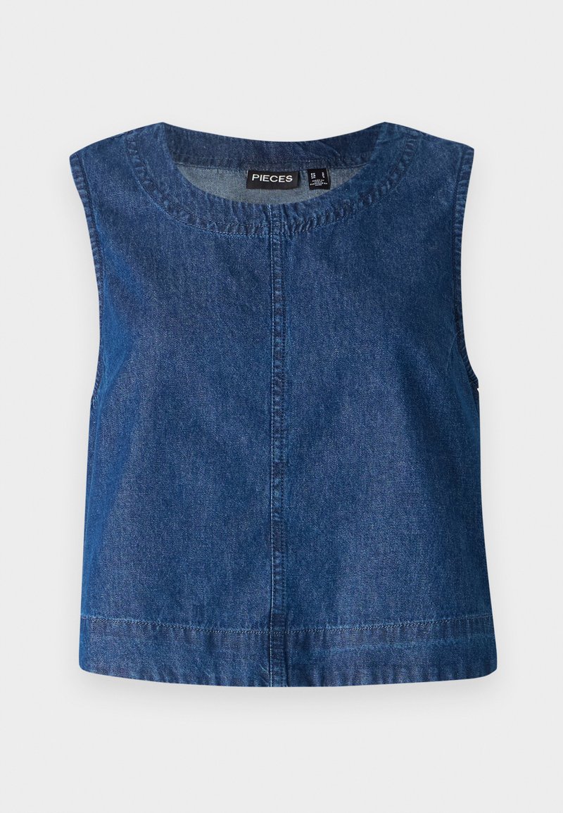 Pieces Top blauw denim/bluedenim Pieces Top blauw denim/bluedenim