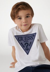 Guess T-shirt con stampa - weiß