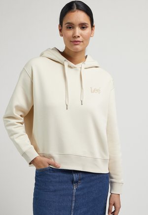 ESSENTIAL HOODIE - Felpa - ecru