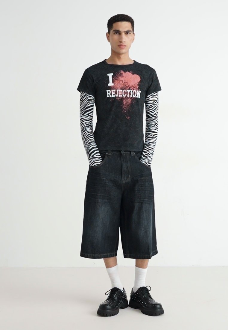 Jaded London HEART REJECTION SLEEVE - Long sleeved top