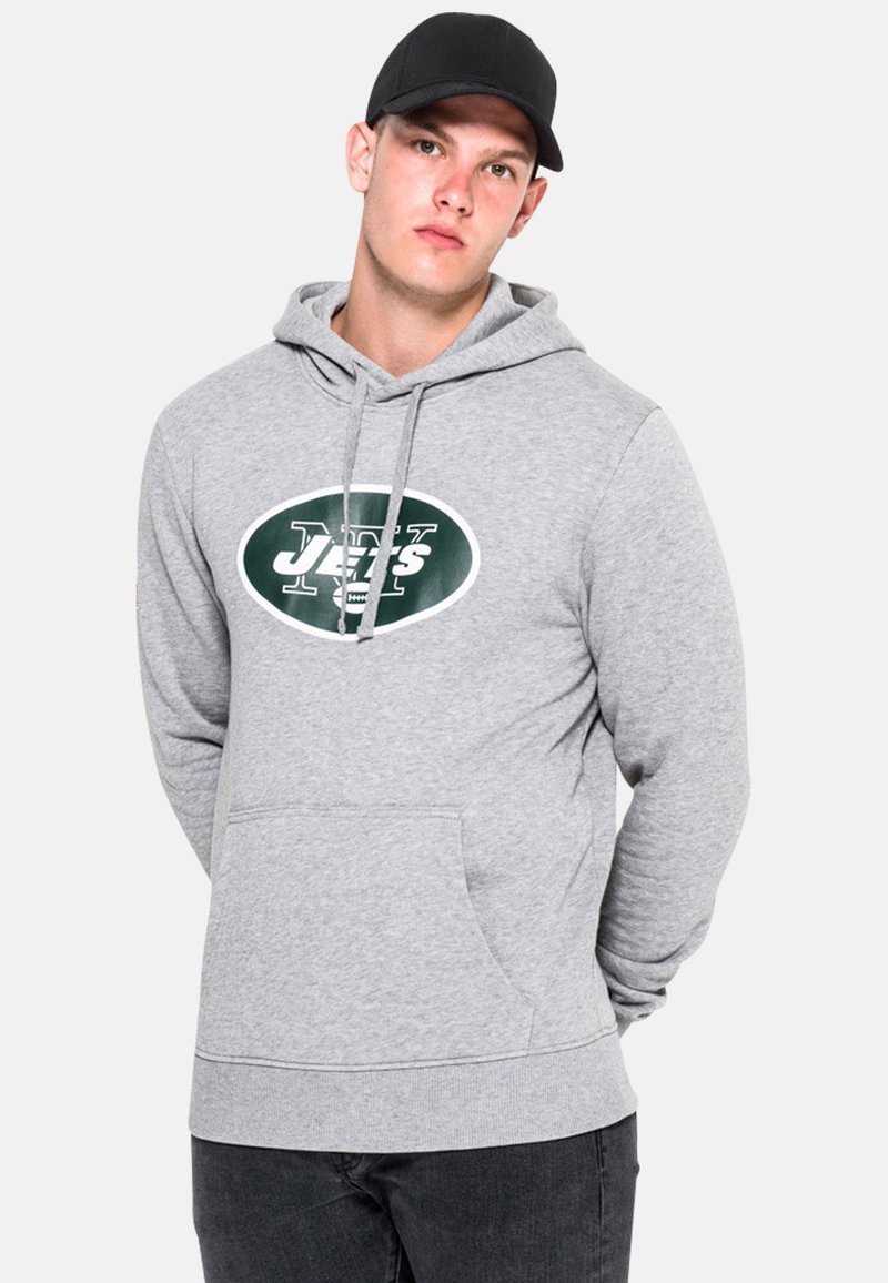New Era NEW YORK JETS - Kapuzenpullover - grau