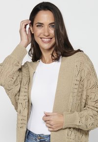 Koroshi Strickjacke - beige