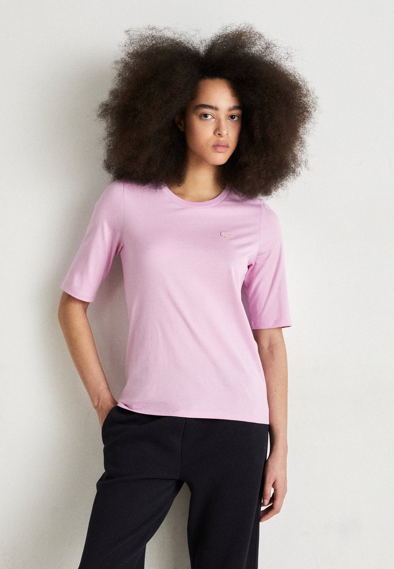 Lacoste - Tricou basic - gelato, Extindeți