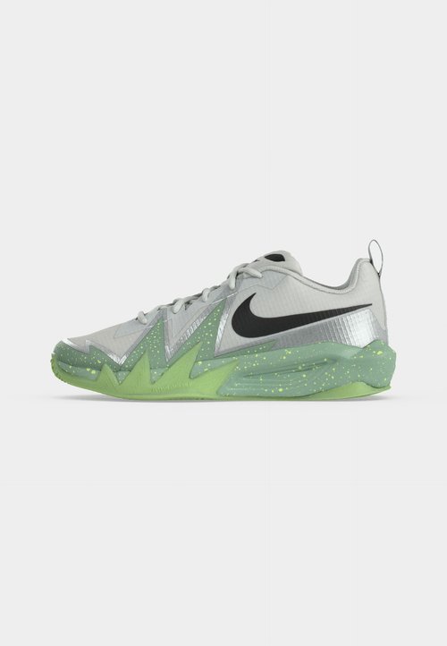 Nike ST DYNAMITE UNISEX - Basketball shoes - photon dust/black/barely volt/steam/metallic silver-coloured — foto 2
