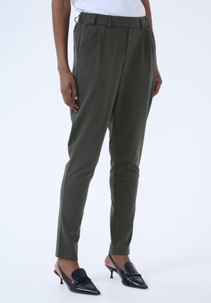 Kaffe Hlače - black oyster