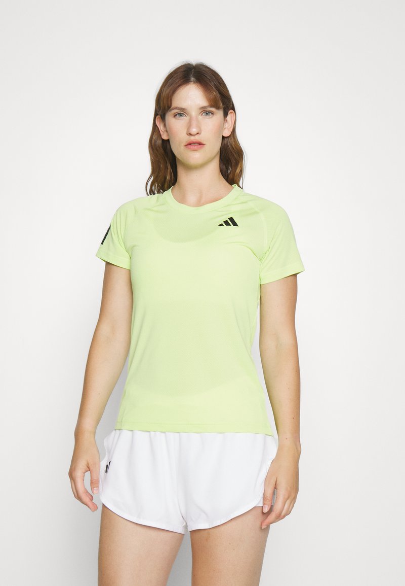 adidas Performance CLUB TEE Sport TShirt pulse lime/neongrün