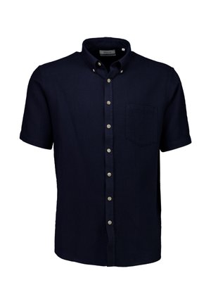 Jack's Sportswear, SOLID DOBBY - Camicia - navy