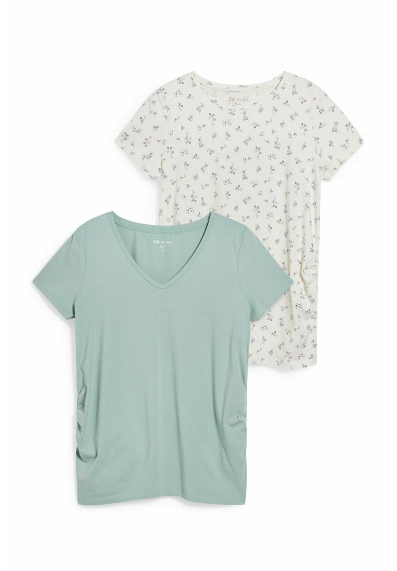 C&A T-shirt print lichtblauw