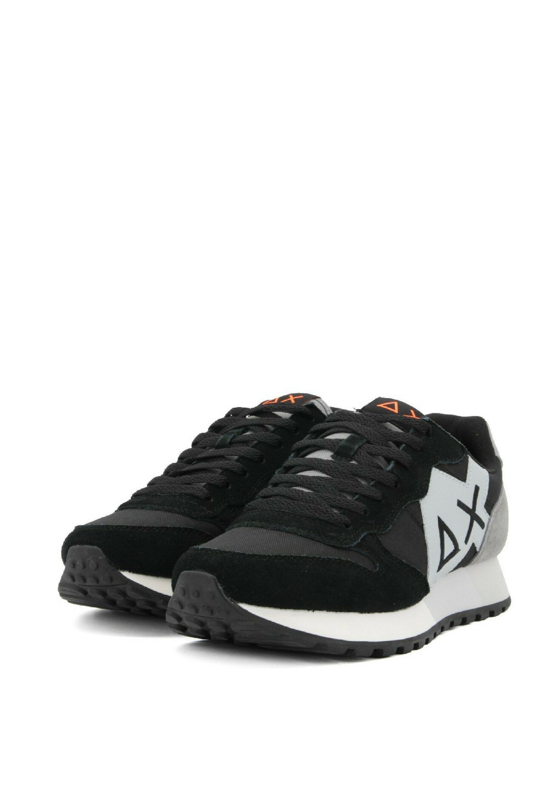 Sneakers SUN68 Basse Modello Z35104, Toma In Similpelle Effetto Serpente, Colore Nero, Taglia 41