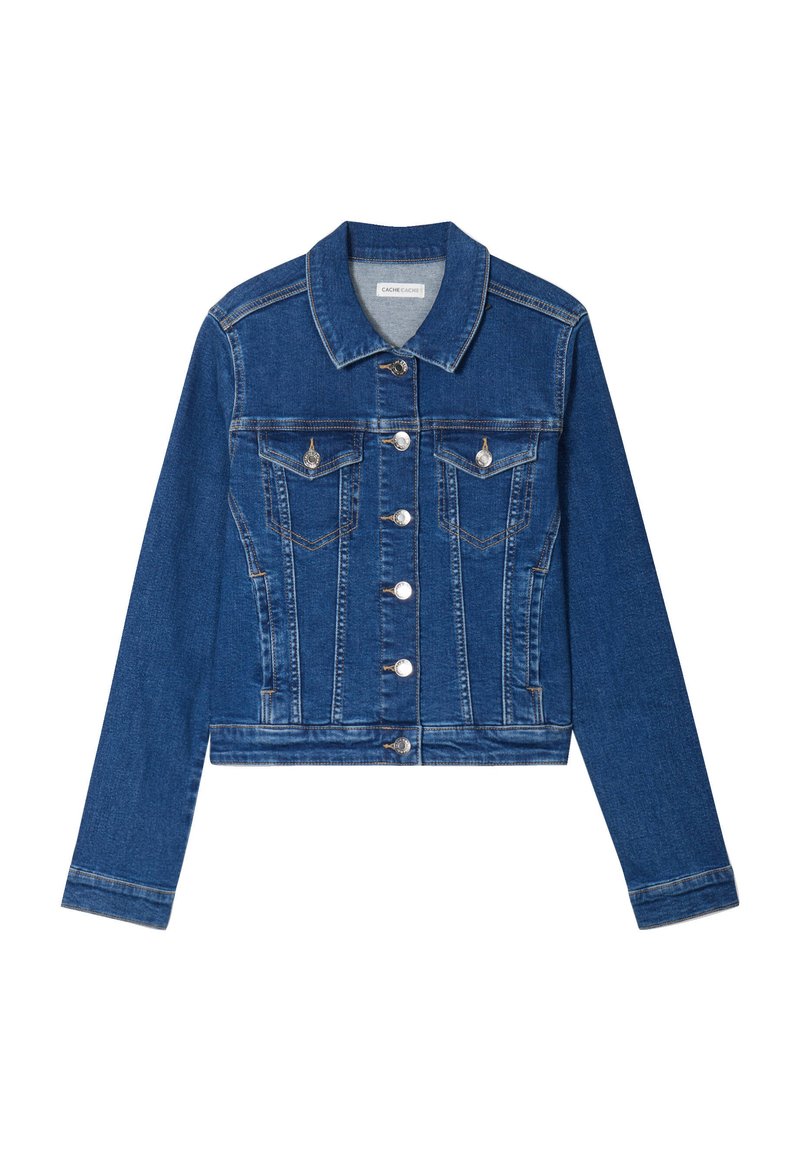 Cache Cache Denim jacket - denim stone/stone - Zalando