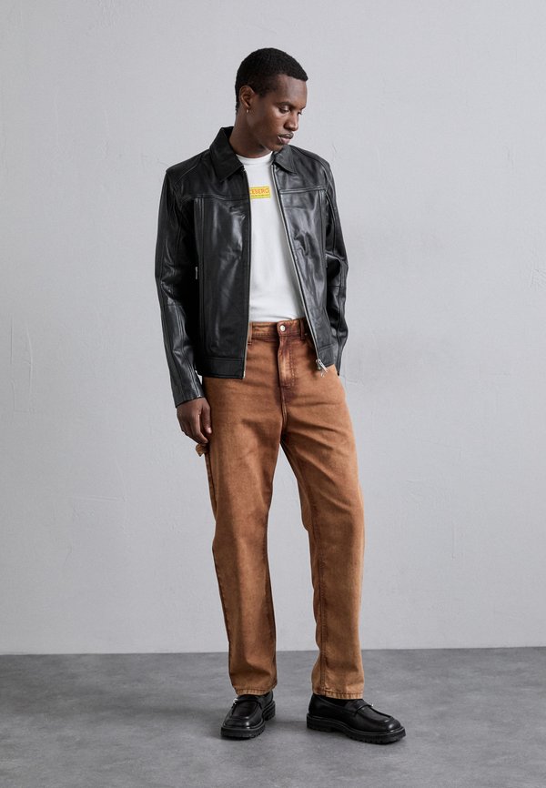 GIUBBOTTO - Leather jacket - nero4