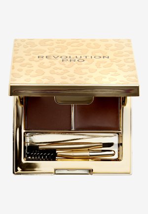 REVOLUTION PRO ULTIMATE BROW SCULPT KIT SOFT BROWN - Kit make up - soft brown