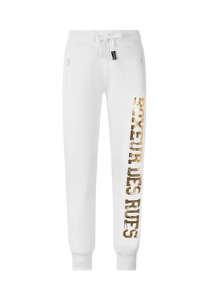 Boxeur Des Rues, TRACKSUIT TROUSERS - Jogginghose - white-gold-coloured