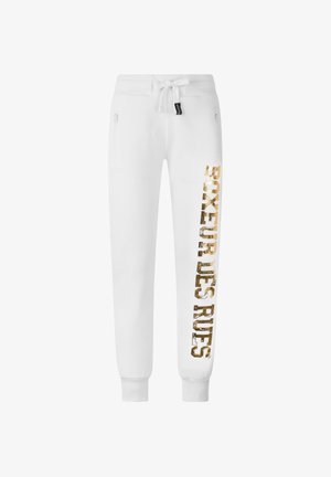 Boxeur Des Rues, TRACKSUIT TROUSERS - Tracksuit bottoms - white-gold-coloured