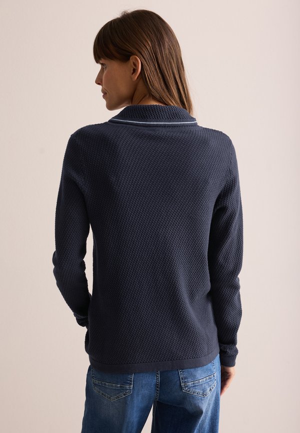 Strickpullover - blau