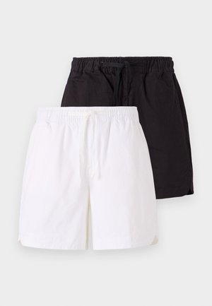 JJXX JXMOLLIE CAMPAIGN 2 PACK - Shorts - black/white