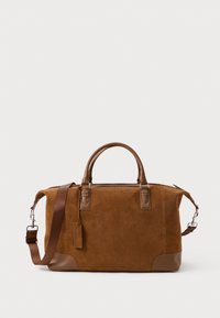 LEATHER UNISEX - Torba za vikend - dark cognac