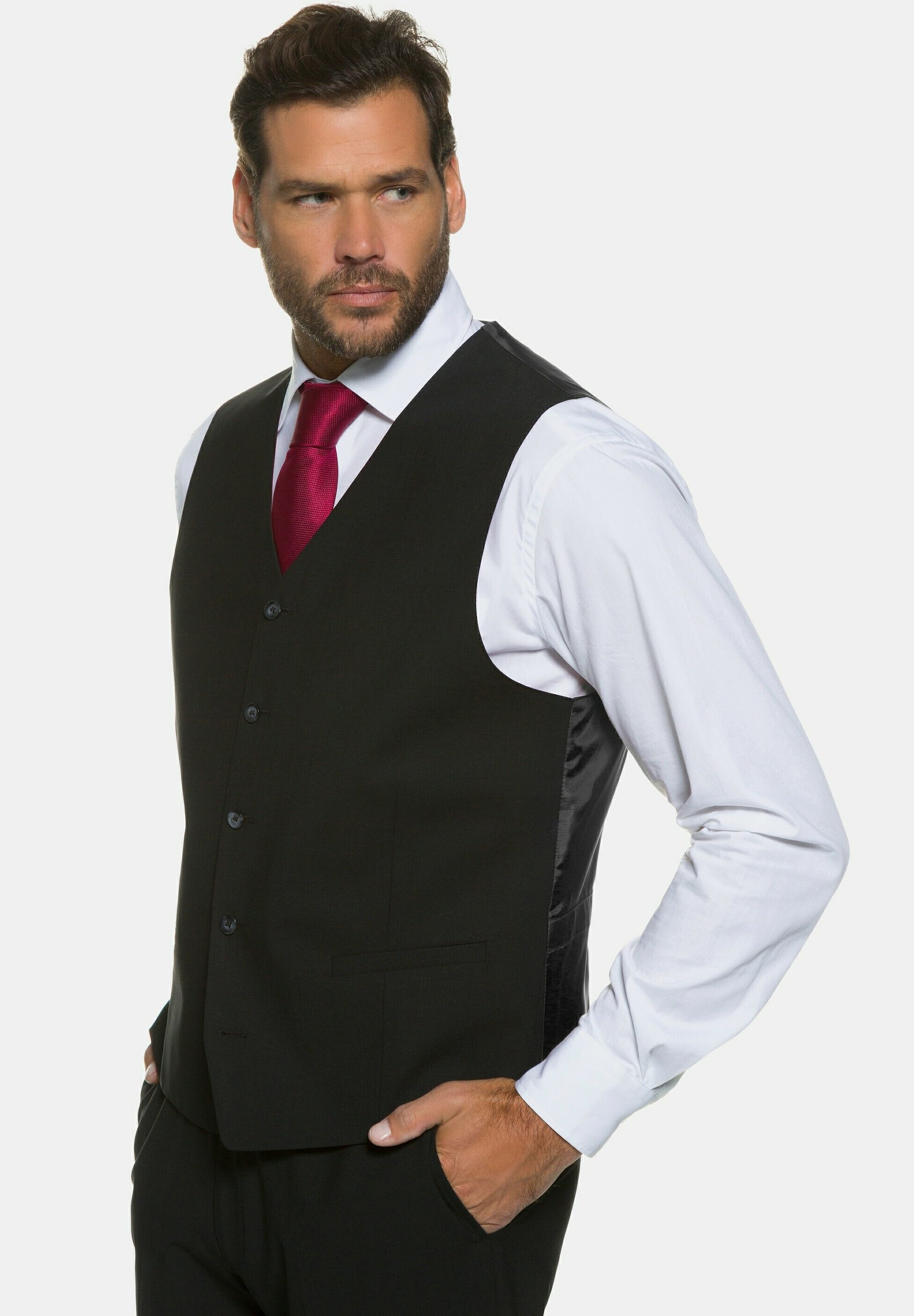 JP1880 GILET Smanicato black/nero Zalando