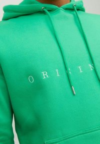 Jack & Jones JORCOPENHAGEN UNISEX - Džemperis ar kapuci - island green