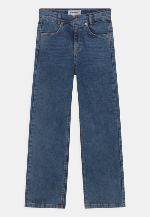 Jeans Fille KIDS ONLY - Coupe Large, Jambes évasées, Taille Haute, 69% Coton, 152 Cm, Bleu Clair Denim