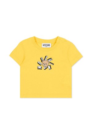 A MANICA CORTA - T-shirt con stampa - yellow