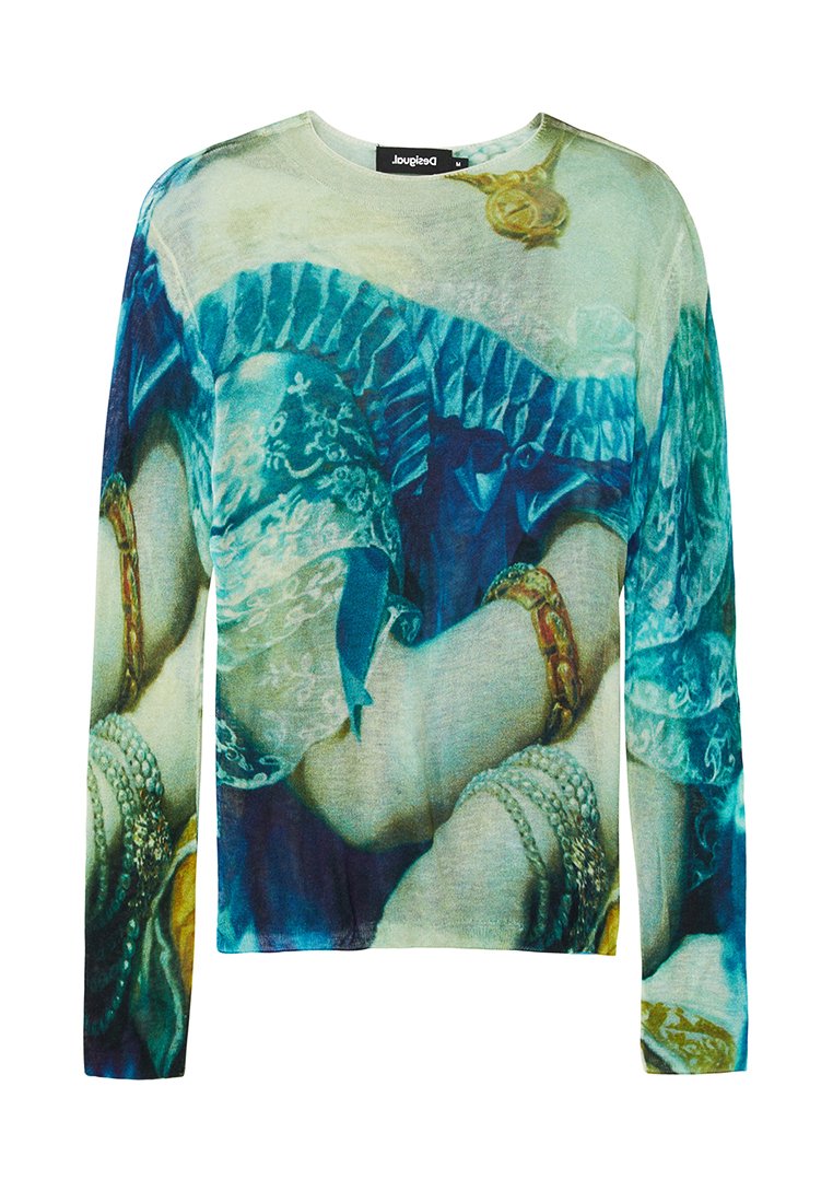 Desigual Longsleeve blauw