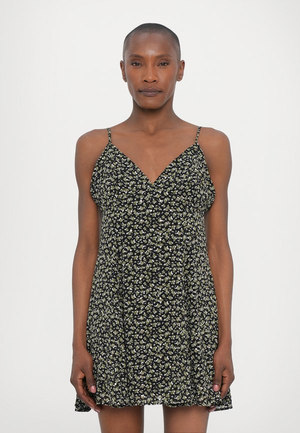 STUDDED FLORAL DRESS - Day dress