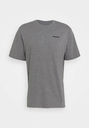 Patagonia LOGO - Triko s potiskem - gravel heather