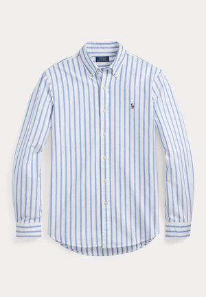 CUSTOM FIT STRIPED OXFORD SHIRT - Camicia - blue/white