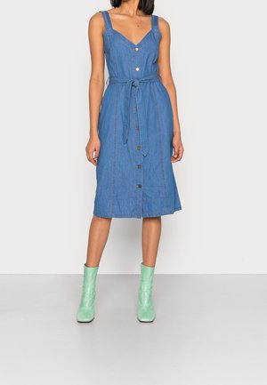 VILA, Robe en jean - blue denim