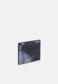 COACH FLAT CARD CASE IN TIE DYE PRINTED - Pénztárca - midnight navy/multi