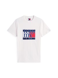 SLIM FLAG TEE - T-shirt print - off white