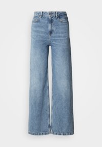 MARLENE - Wide leg - medium blue