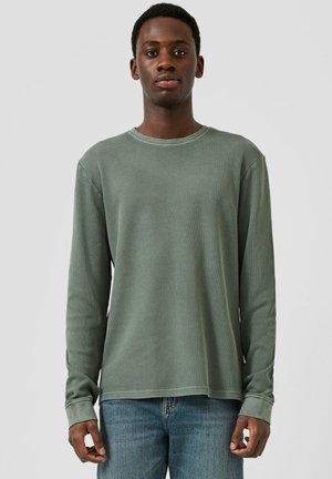 Langarmshirt - tannengrün