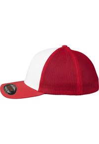 Flexfit Caps - red and white