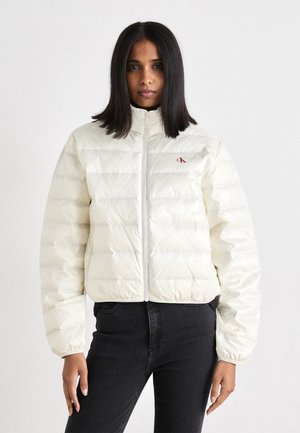 SHINE PUFFER - Down jacket - ivory