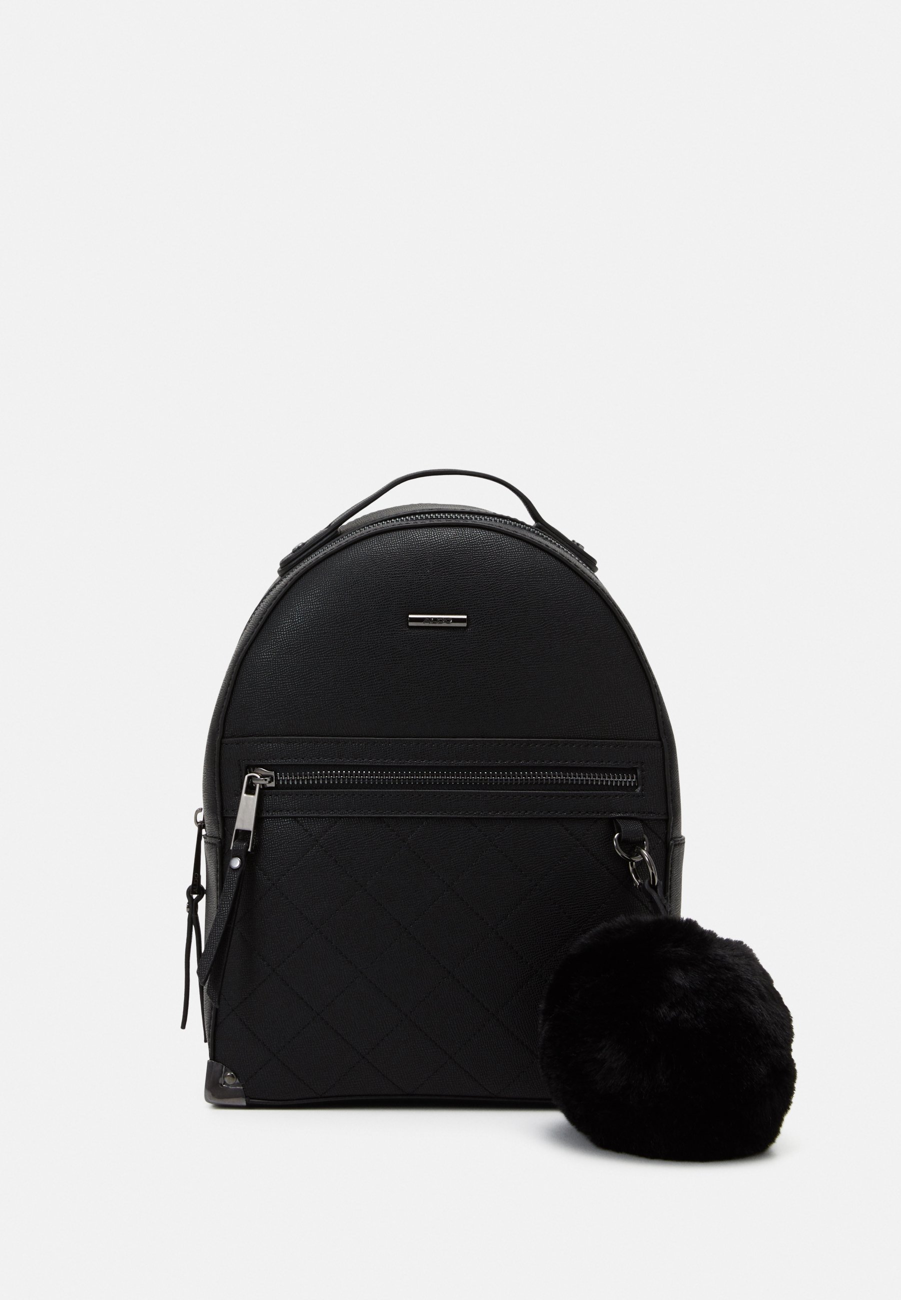 aldo black mini backpack