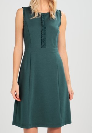 Žerzejové šaty - dark green