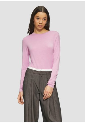 Langarmshirt - altrosa