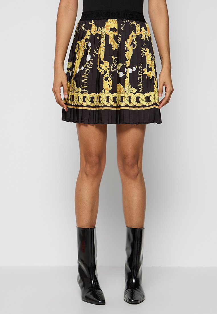 Versace Jeans Couture Plooirok goudkleurig Versace Jeans Couture Plooirok goudkleurig